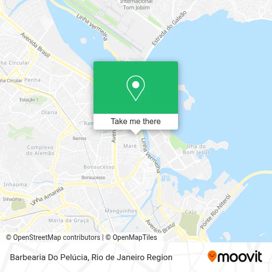 Barbearia Do Pelúcia map