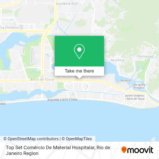 Top Set Comércio De Material Hospitalar map