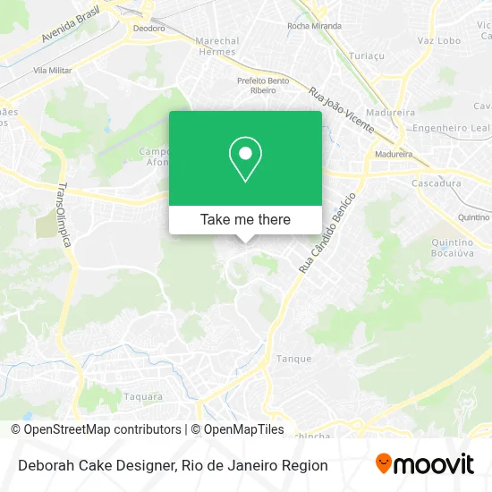 Deborah Cake Designer map