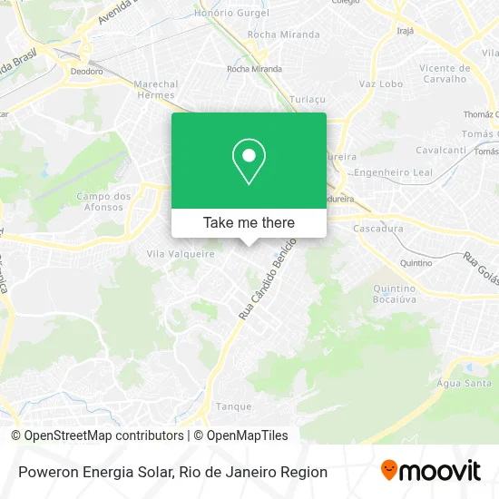 Poweron Energia Solar map