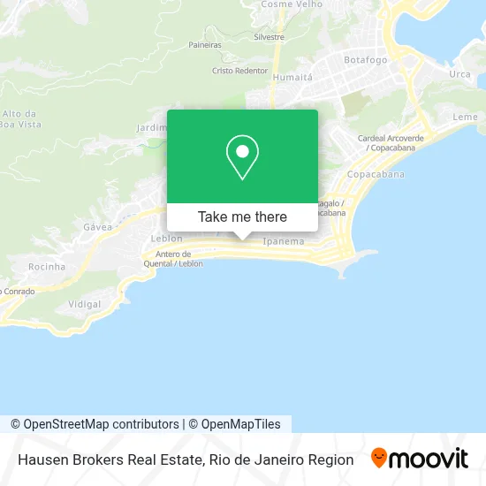 Hausen Brokers Real Estate map