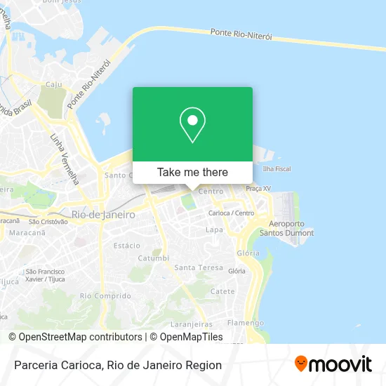 Parceria Carioca map