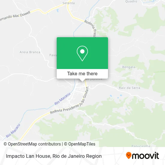 Impacto Lan House map