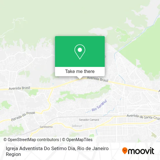 Igreja Adventista Do Setimo Dia map