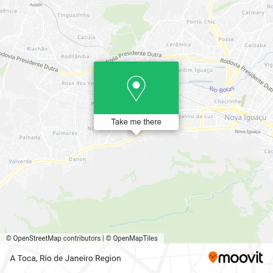 A Toca map