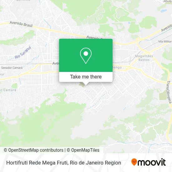 Hortifruti Rede Mega Fruti map