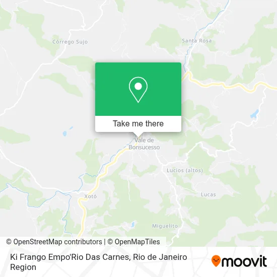 Ki Frango Empo'Rio Das Carnes map