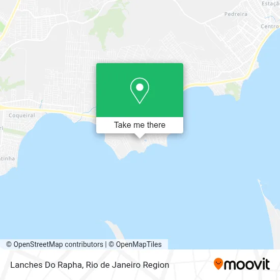 Lanches Do Rapha map