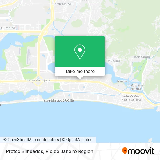Protec Blindados map