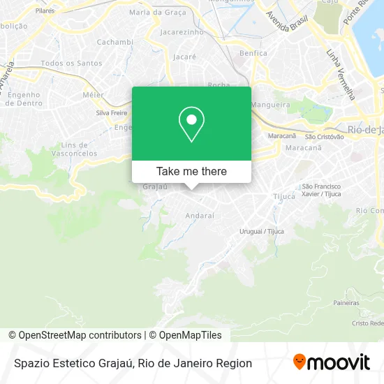 Spazio Estetico Grajaú map
