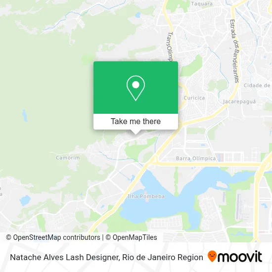 Natache Alves Lash Designer map
