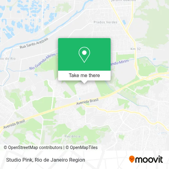 Studio Pink map