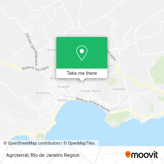 Agroterral map