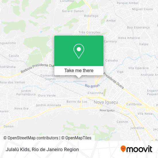 Julalú Kids map
