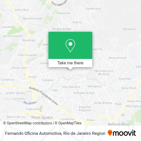 Fernando Oficina Automotiva map