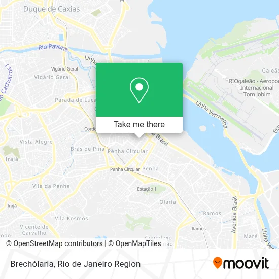 Brechólaria map