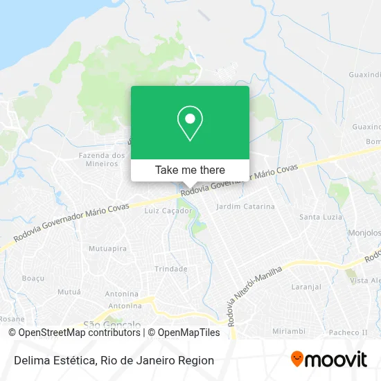 Delima Estética map