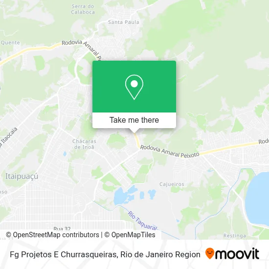 Fg Projetos E Churrasqueiras map