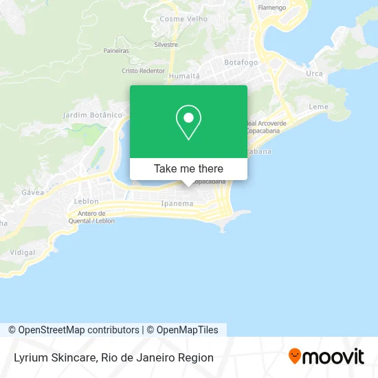 Lyrium Skincare map