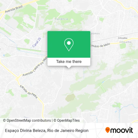 Espaço Divina Beleza map