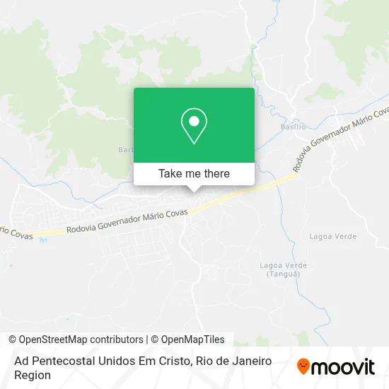 Ad Pentecostal Unidos Em Cristo map