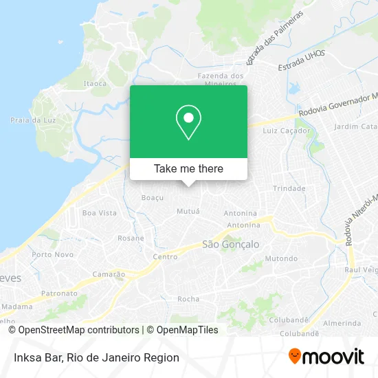 Inksa Bar map