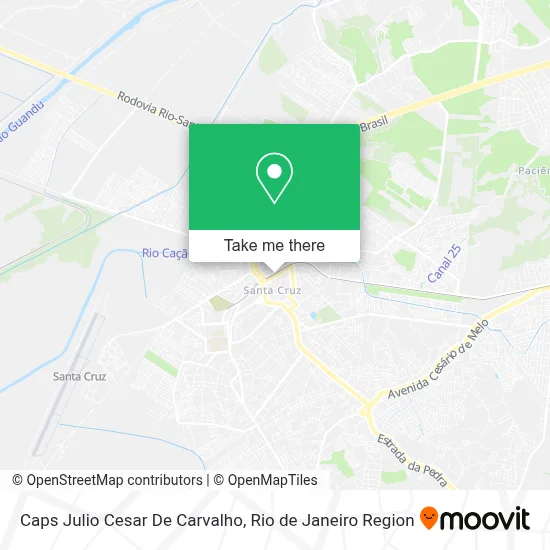 Caps Julio Cesar De Carvalho map