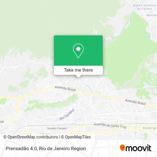 Prensadão 4.0 map