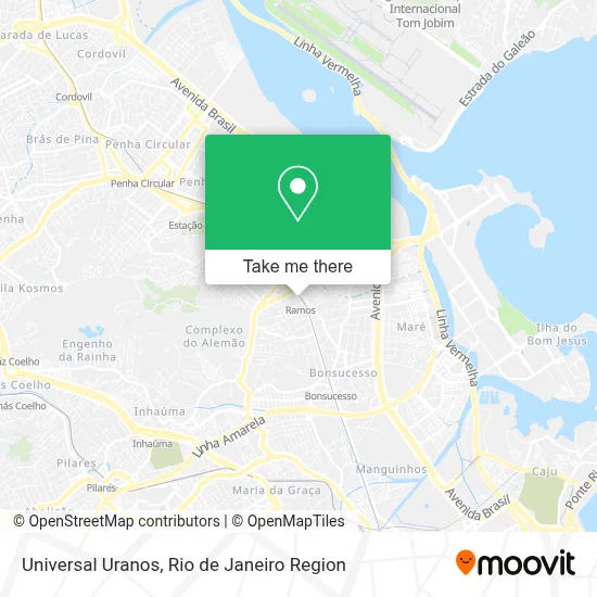 Universal Uranos map