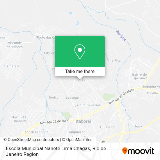 Escola Municipal Nanete Lima Chagas map