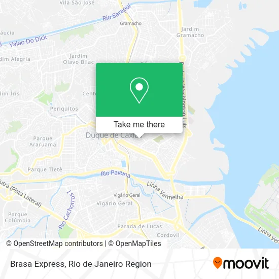 Brasa Express map