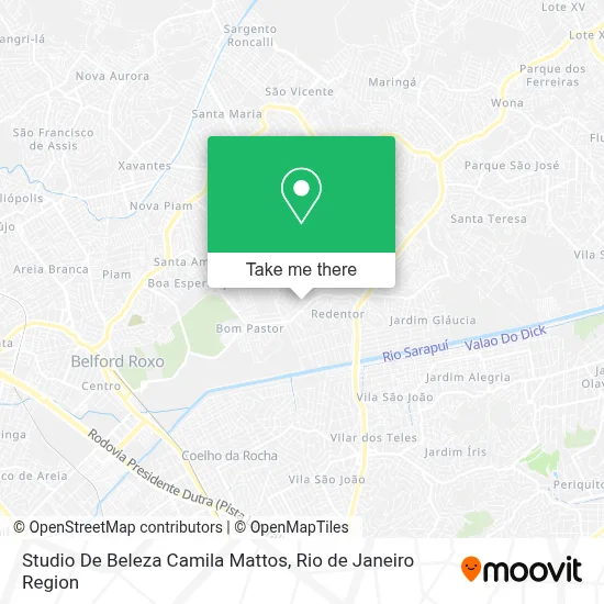 Studio De Beleza Camila Mattos map