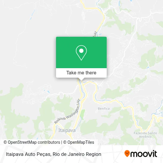 Itaipava Auto Peças map