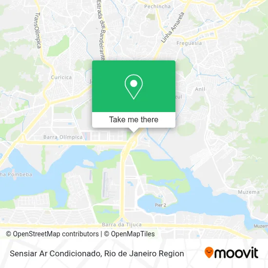 Sensiar Ar Condicionado map