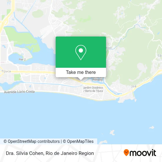 Dra. Silvia Cohen map