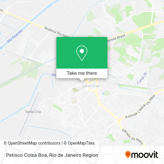 Petisco Coisa Boa map