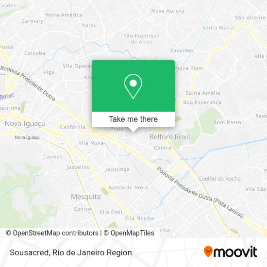 Sousacred map