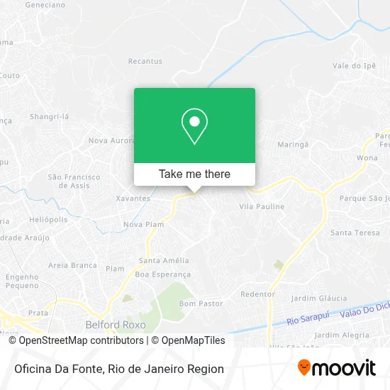 Oficina Da Fonte map