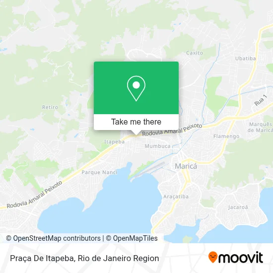 Praça De Itapeba map