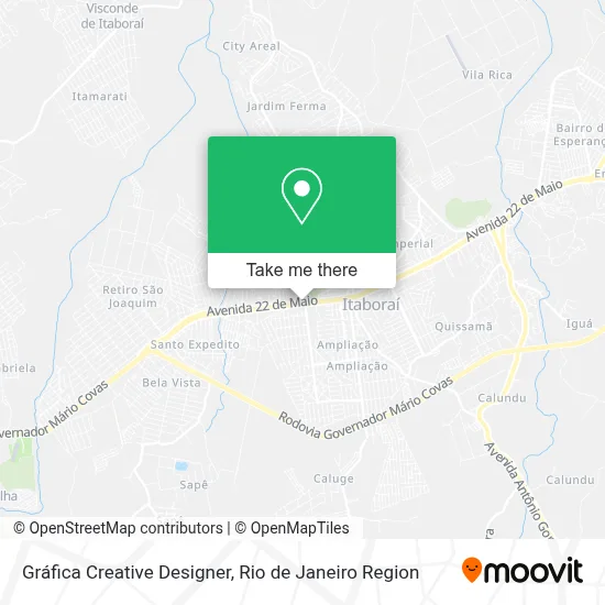 Gráfica Creative Designer map