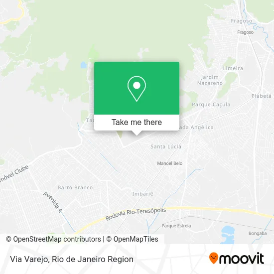 Via Varejo map