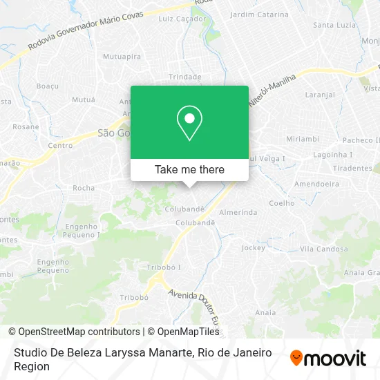 Studio De Beleza Laryssa Manarte map