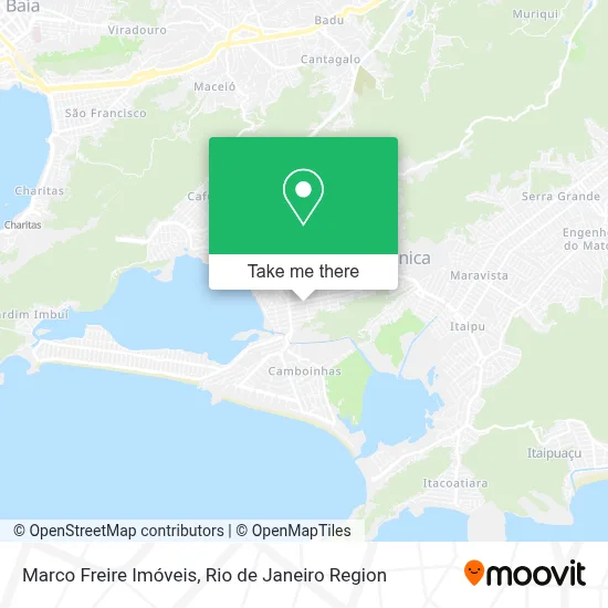 Marco Freire Imóveis map