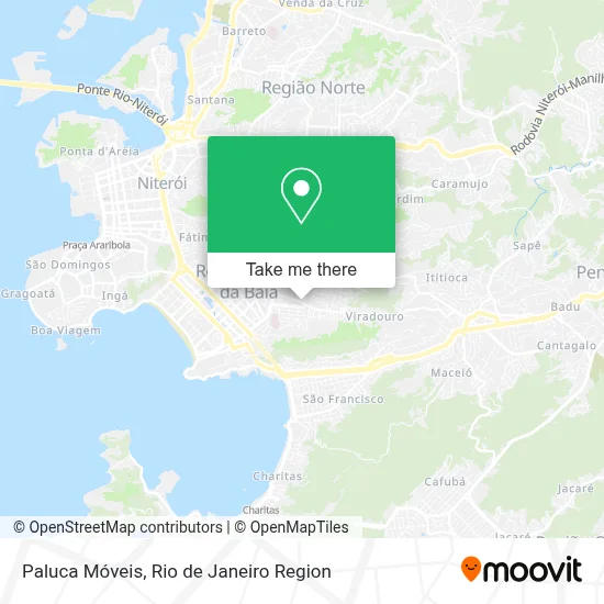 Paluca Móveis map
