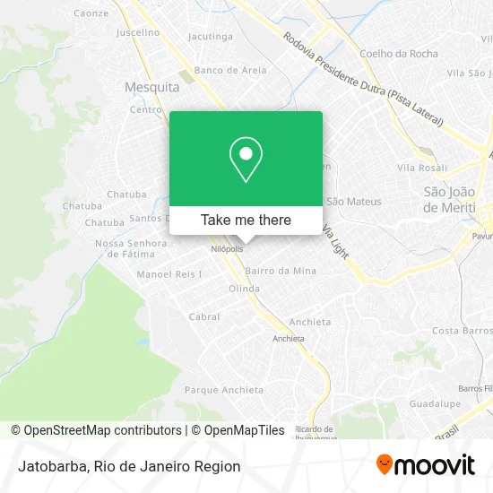Jatobarba map