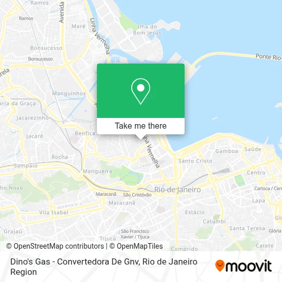 Dino's Gas - Convertedora De Gnv map