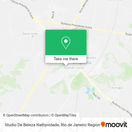 Studio De Beleza Nathyvidade map