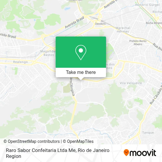 Raro Sabor Confeitaria Ltda Me map