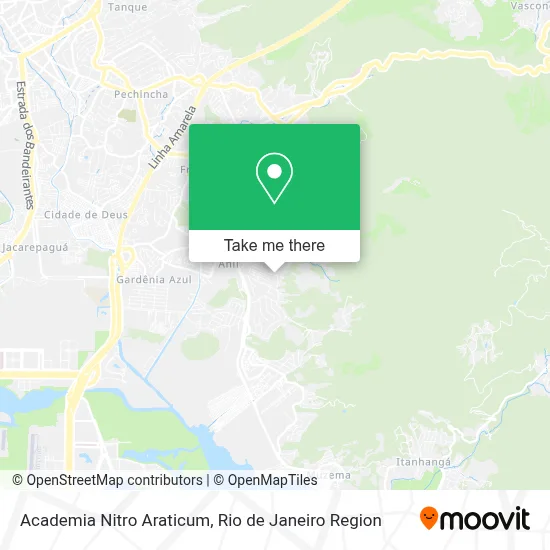 Academia Nitro Araticum map
