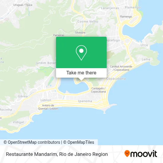 Restaurante Mandarim map